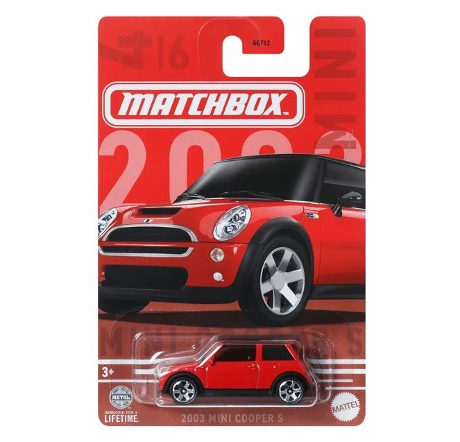 2024 Matchbox Mini Series 2003 Mini Cooper S