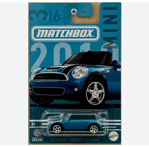 2024 Matchbox Mini Series 2010 Mini Cooper S Cabrio