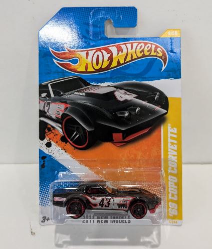 2011 Hot Wheels New Models 69 COPO Corvette