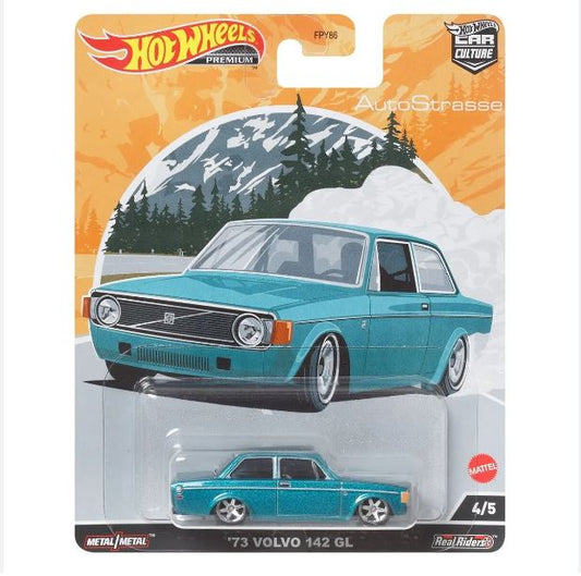 2023 Hot Wheels Auto Strasse 73 Volvo 142 GL