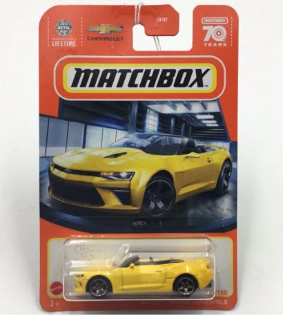 2023 Matchbox 16 Chevy Camaro Convertible