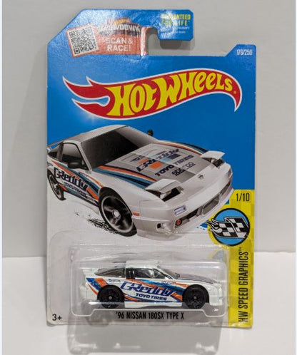 2016 Hot Wheels HW Speed Graphics 96 Nissan 180SX Type X