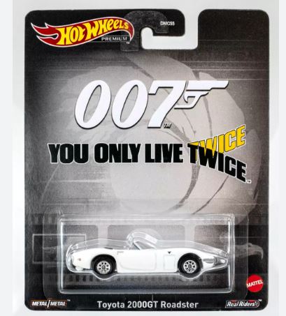 2023 Hot Wheels Pop Culture James Bond Toyota 2000GT Roadster