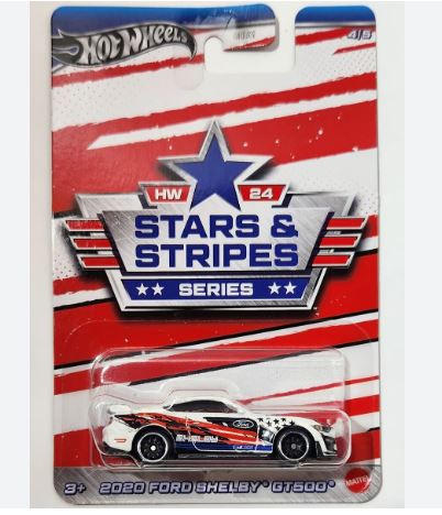 2024 Hot Wheels Stars and Strips Series 2020 Ford Mustang Shelby GT500