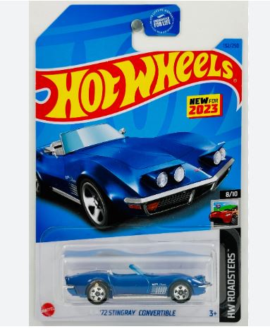 2023 Hot Wheels HW Roadsters 72 Stingray Convertible