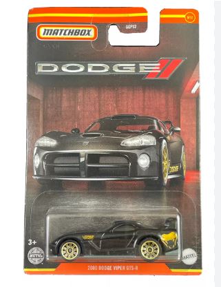 2023 Matchbox Team Dodge Series 2000 Dodge Viper GTS R