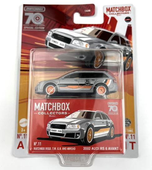 2023 Matchbox Collectors Anniversary Series 2002 Audi RS6 Avant