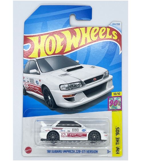 2024 Hot Wheels HW: The 90s 98 Subaru Impreza 22B STI Version