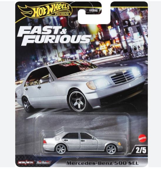 2024 Hot Wheels Fast & Furious Premium Mercedes-Benz 500 SEL