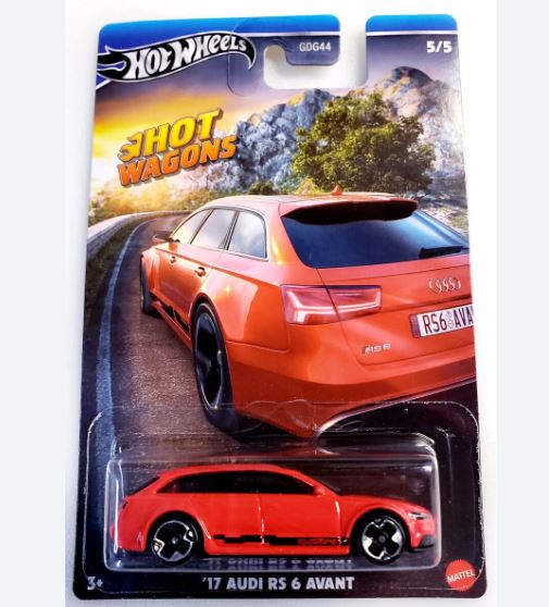 2024 Hot Wheels Hot Wagons 17 Audi RS6 Avant