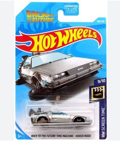 2024 Hot Wheels HW Screen Time Back to the Future Time Machine Hover Mode