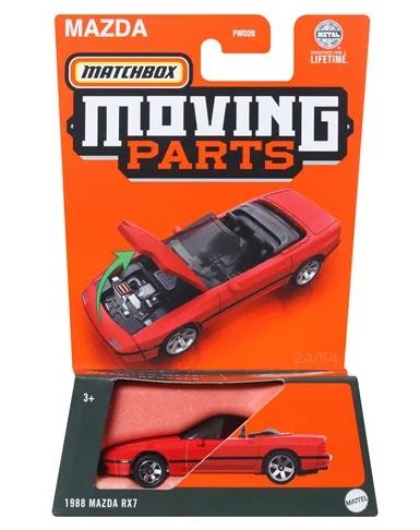 2024 Matchbox Moving Parts 1988 Mazda RX7