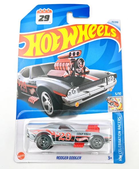 2024 Hot Wheels Celebration Racers Leap Year Rodger Dodger