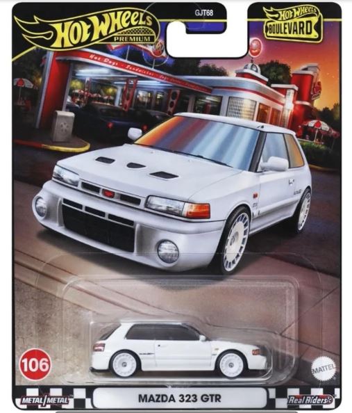 2024 Hot Wheels Boulevard 106 Mazda 323 GTR