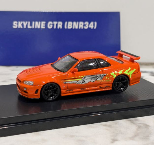 Street Warrior Nissan Skyline GT-R BNR34 Z-Tune