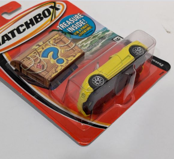 2006 Matchbox Treasure Inside Series Ferrari 360 Spider