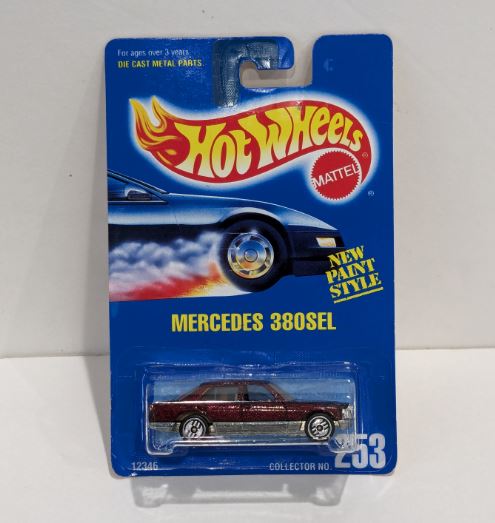 1992 Hot Wheels Mercedes 380SEL