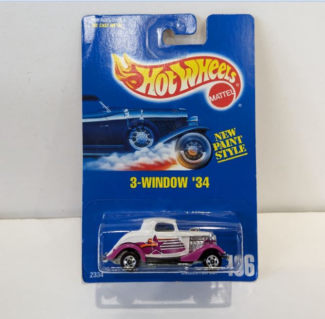 1992 Hot Wheels 3 Window 34