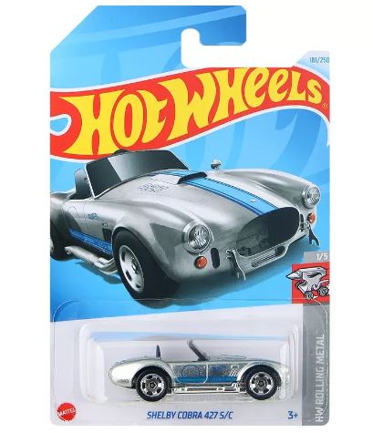 2024 Hot Wheels HW Rolling Metal Shelby Cobra 427 S/C