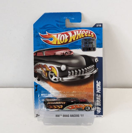 2011 Hot Wheels 49 Drag Merc Factory Sealed Set