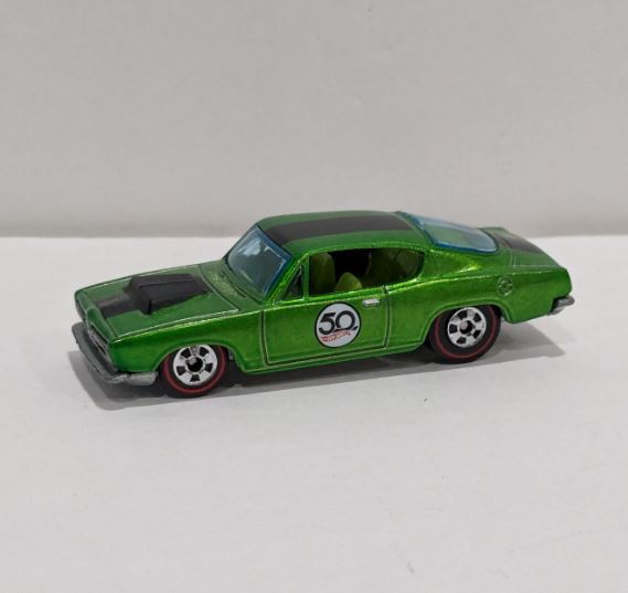 Loose - Hot Wheels 50th Anniversary Plymouth Barracuda