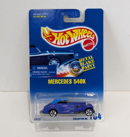 1992 Hot Wheels Mercedes 540K