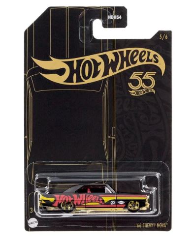 2023 Hot Wheels 55th Anniversary 66 Chevy Nova