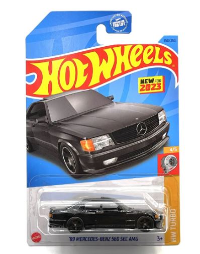 2023 Hot Wheels HW Turbo 89 Mercedes Benz 560 SEC AMG