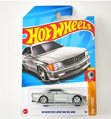 2023 Hot Wheels HW Turbo 89 Mercedes Benz 560 SEC AMG