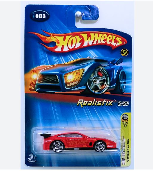 2005 Hot Wheels Realistix Ferrari 575 GTC