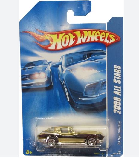 2008 Hot Wheels All Stars 63 Split Window Corvette