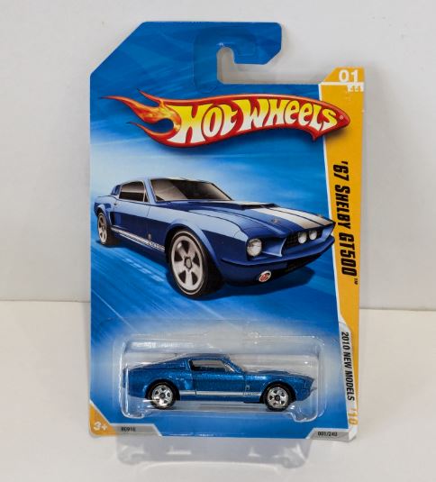 2010 Hot Wheels New Models 67 Shelby GT500