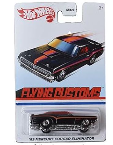 2022 Hot Wheels Flying Customs 69 Mercury Cougar Eliminator