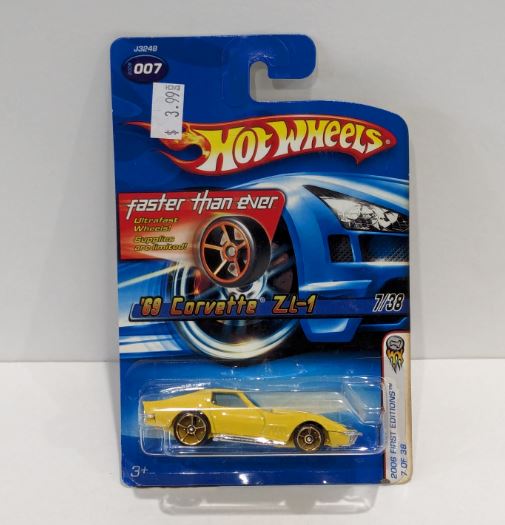 2006 Hot Wheels First Editions 69 Corvette ZL1