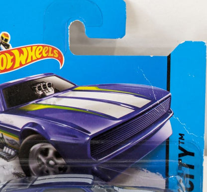 2014 Hot Wheels 71 Mustang Funny Car Short Card