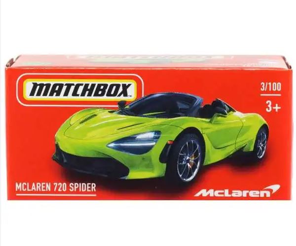 2022 Matchbox Power Grabs McLaren 720 Spider