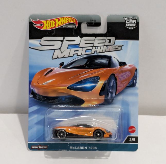 2023 Hot Wheels Speed Machines McLaren 720S