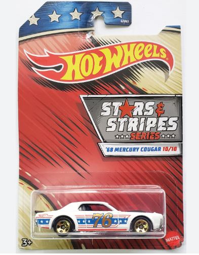 2020 Hot Wheels Stars and Stripes 68 Mercury Cougar