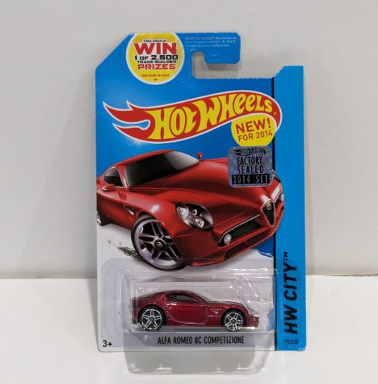 2014 Hot Wheels HW City Alfa Romeo 8C Competizione