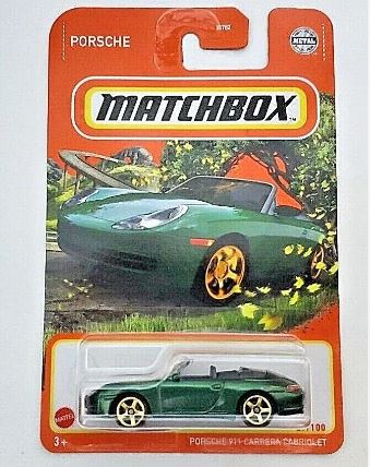 2023 Matchbox Porsche 911 Carrera Cabriolet