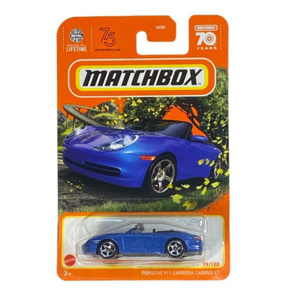 2023 Matchbox Porsche 911 Carrera Cabriolet