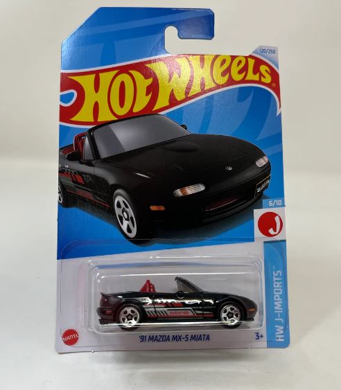 2024 Hot Wheels HW J Imports 91 Mazda MX5 Miata