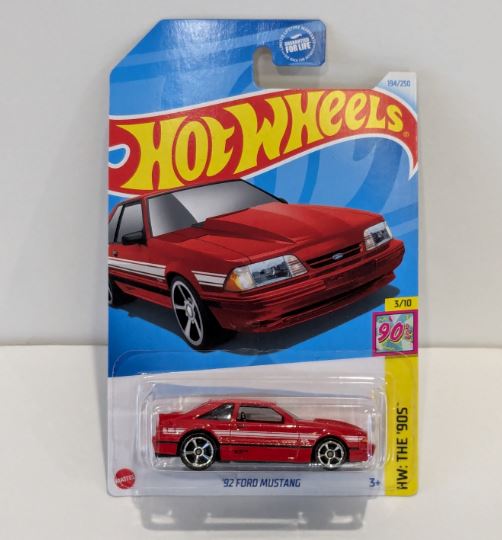 2024 Hot Wheels HW: The 90s 92 Ford Mustang