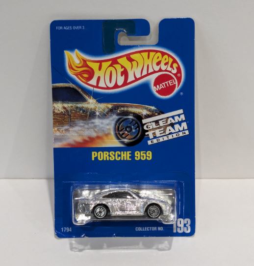 1992 Hot Wheels Gleam Team Porsche 959