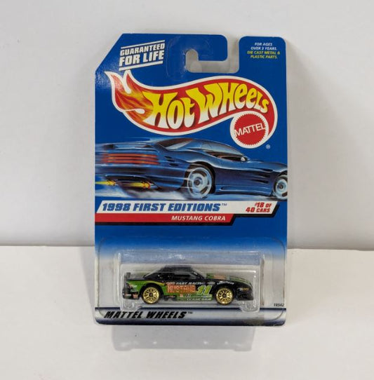 1998 Hot Wheels First Editions Mustang Cobra