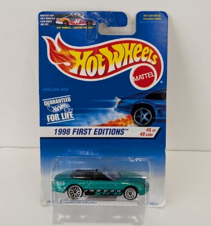 1998 Hot Wheels First Editions Jaguar XK8