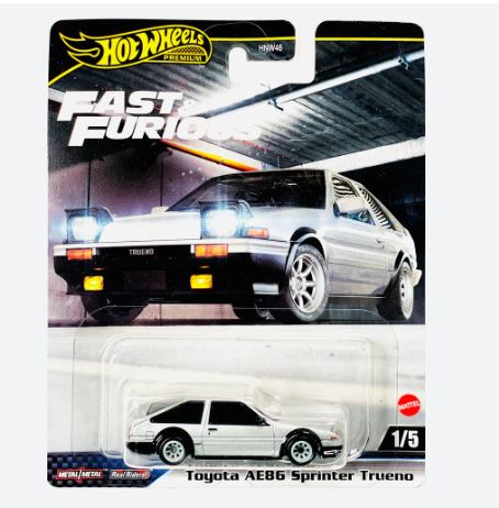 2024 Hot Wheels Fast & Furious Toyota AE86 Sprinter Trueno