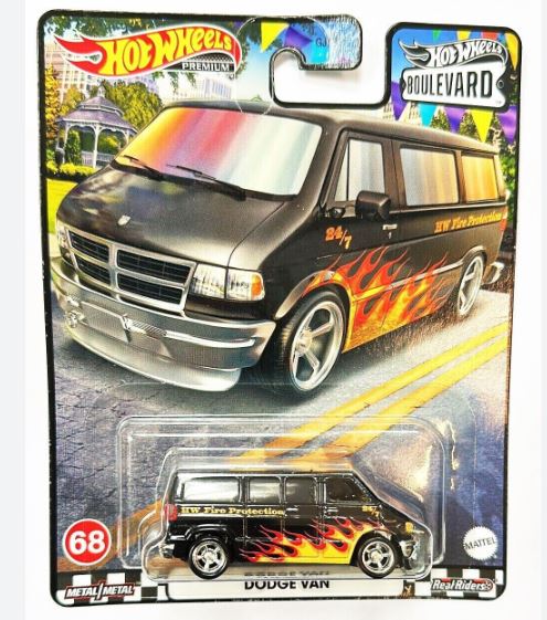 2023 Hot Wheels Boulevard 68 Dodge Van