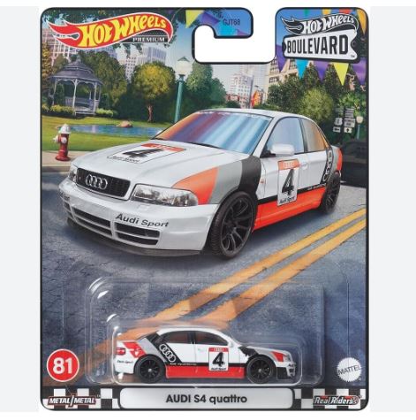 2023 Hot Wheels Boulevard 81 Audi S4 Quattro