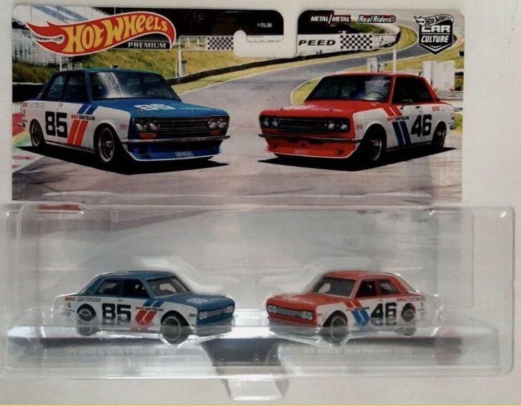 2021 Hot Wheels Target Exclusive Datsun 510 BRE 2 Pack